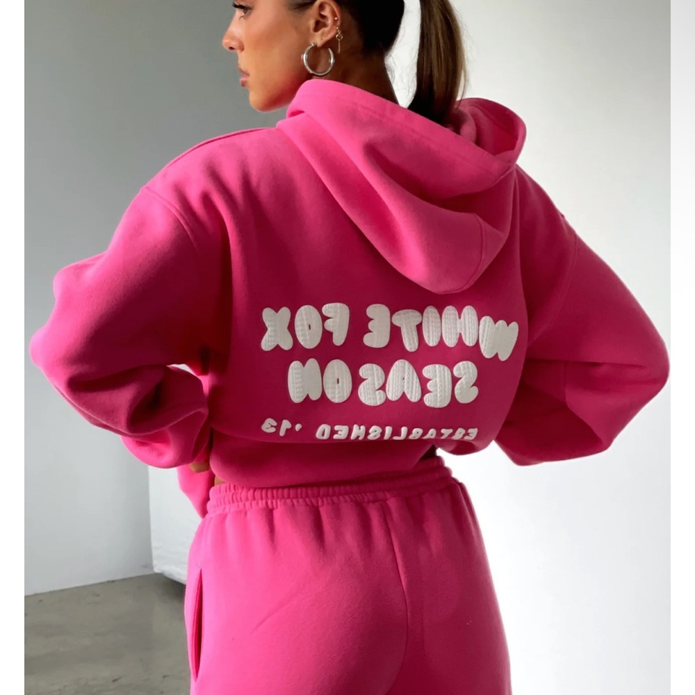 The Main Season Oversized Hoodie Hot Pink - White Fox Boutique